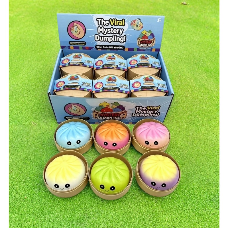Food Storage And Container - buns pinch music decompression toy simulation