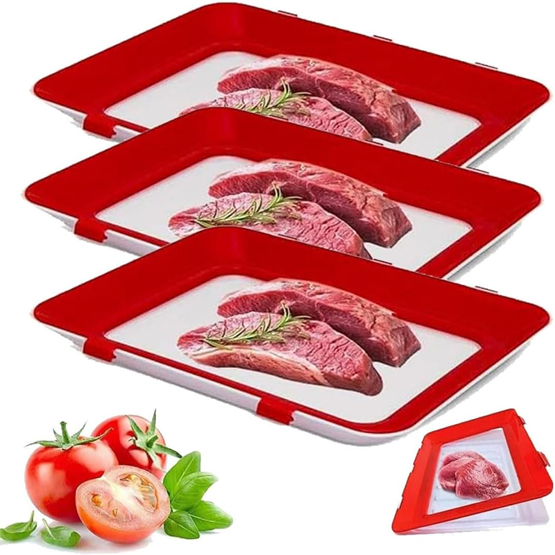 Food Storage Food Safety - Food Tray Safety Plastic Meat Refrigerator