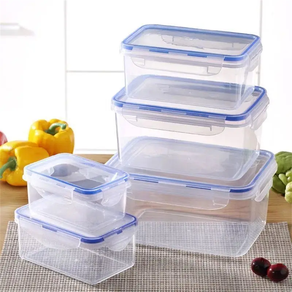 Food Storage Made Easy - 1/4pack Food Storage Containers Transparent Kitchen