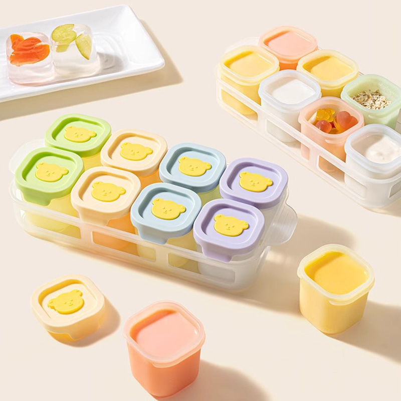 Food Storage Made Easy - Baby complementary food box baby silicone