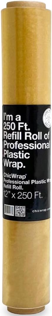 Food Storage Microwave Safe - Plastic Wrap Refill Roll 12