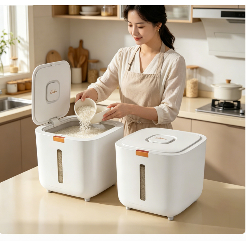 Food Storage Made Easy - 10KG Sealed Rice Storage Box Insect