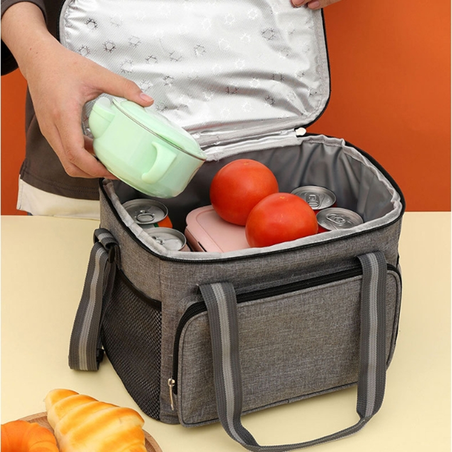Food Storage Hiking - 15L Portable Thermal Lunch Bag Food
