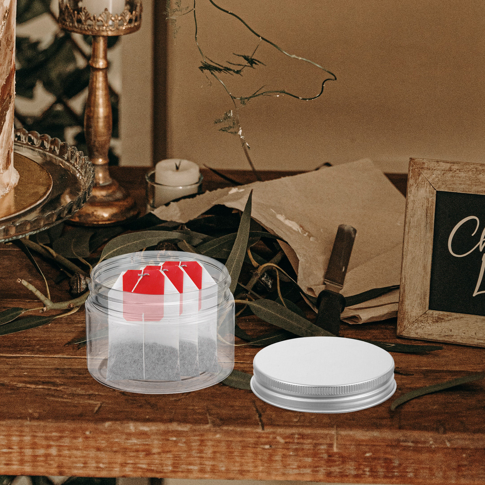 Food Storage And Organizer - 10Pcs Small Jars Food Storage Container
