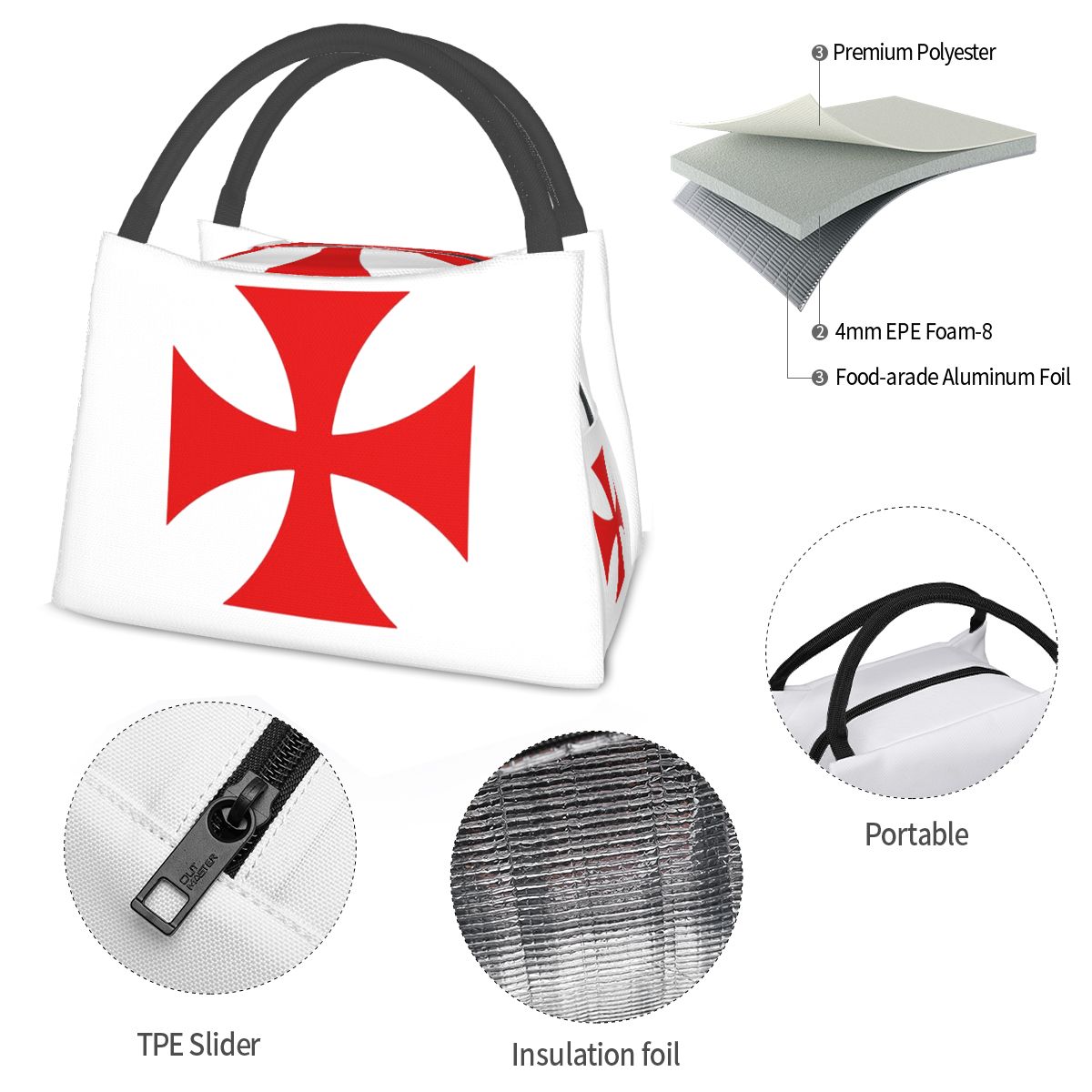 Medieval Emblem Templar Sofa O - Food Storage Medieval reseña y precio