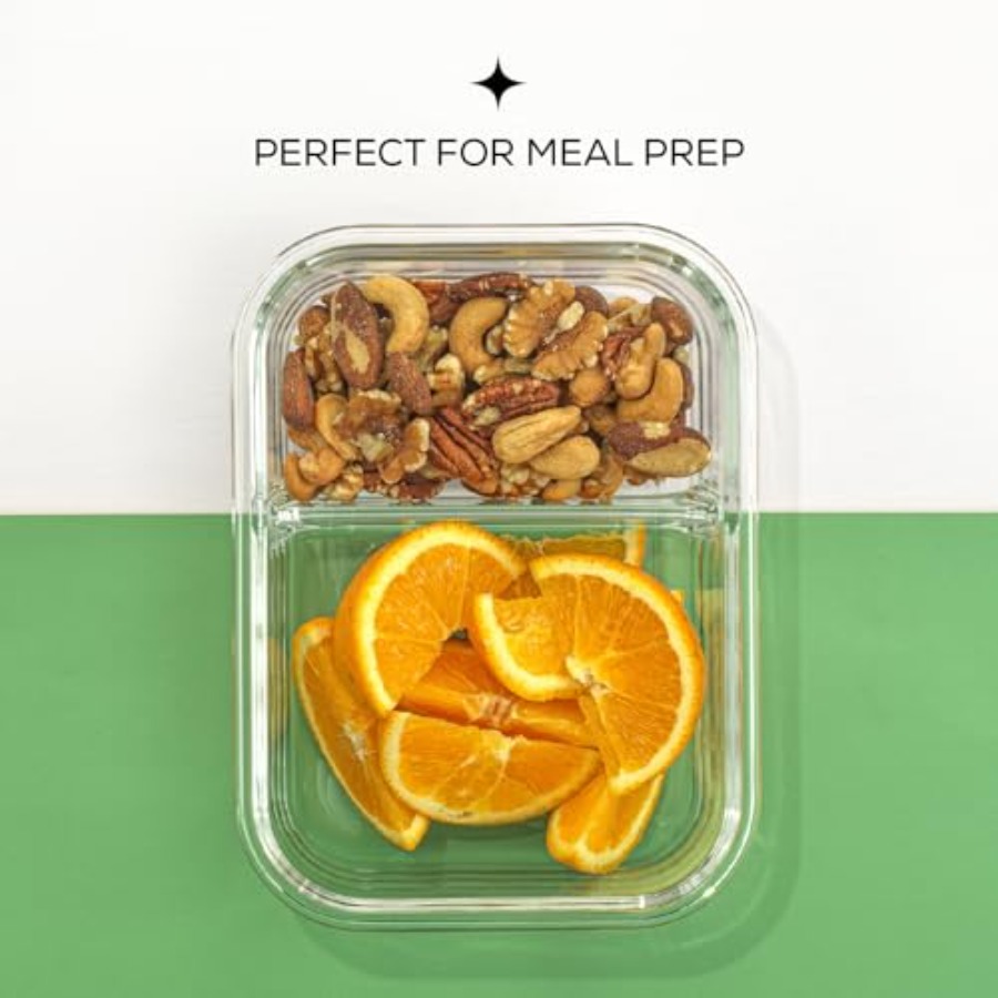 Divided Food Storage Container - Food Storage With Dividers reseña y precio