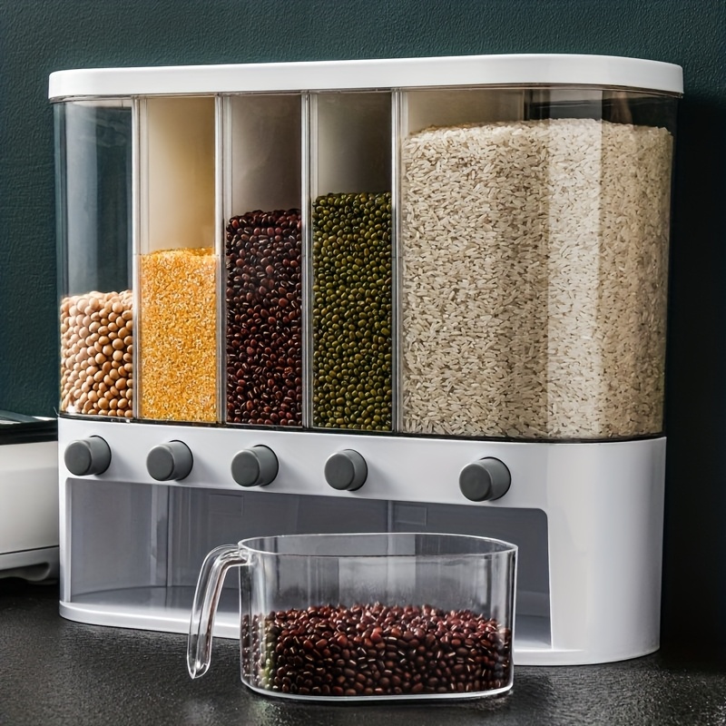 1pc Large Capacity Dry Food Di - Food Storage Without Pantry reseña y precio