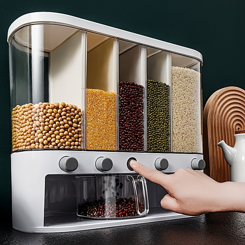 1pc Large Capacity Dry Food Di - Food Storage Without Pantry reseña y precio