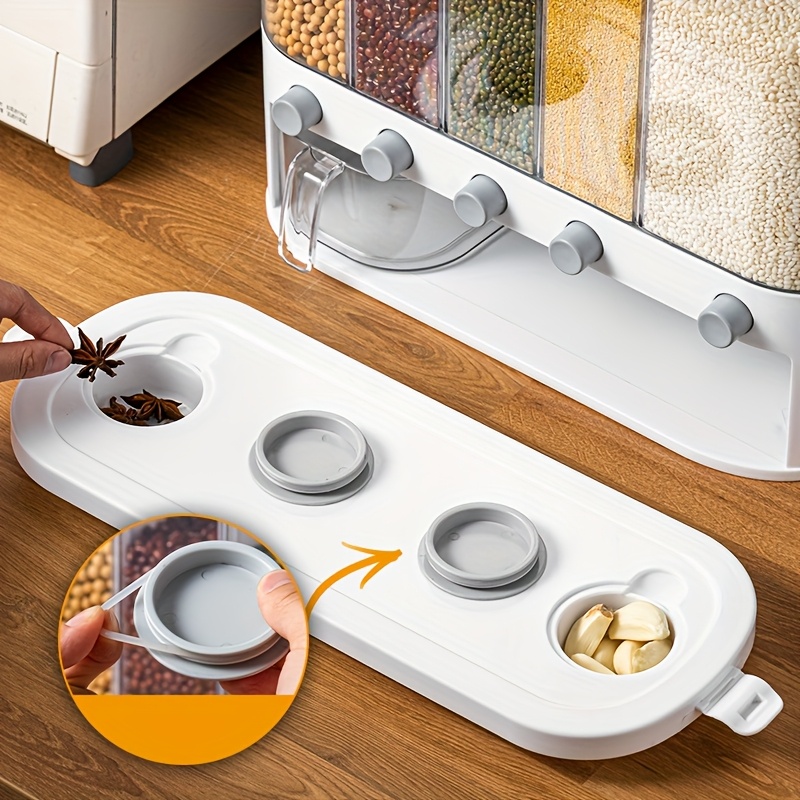 1pc Large Capacity Dry Food Di - Food Storage Without Pantry reseña y precio