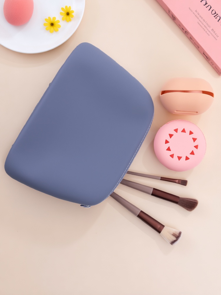 Waterproof Silicone Makeup Bag - Food Storage Non Toxic reseña y precio