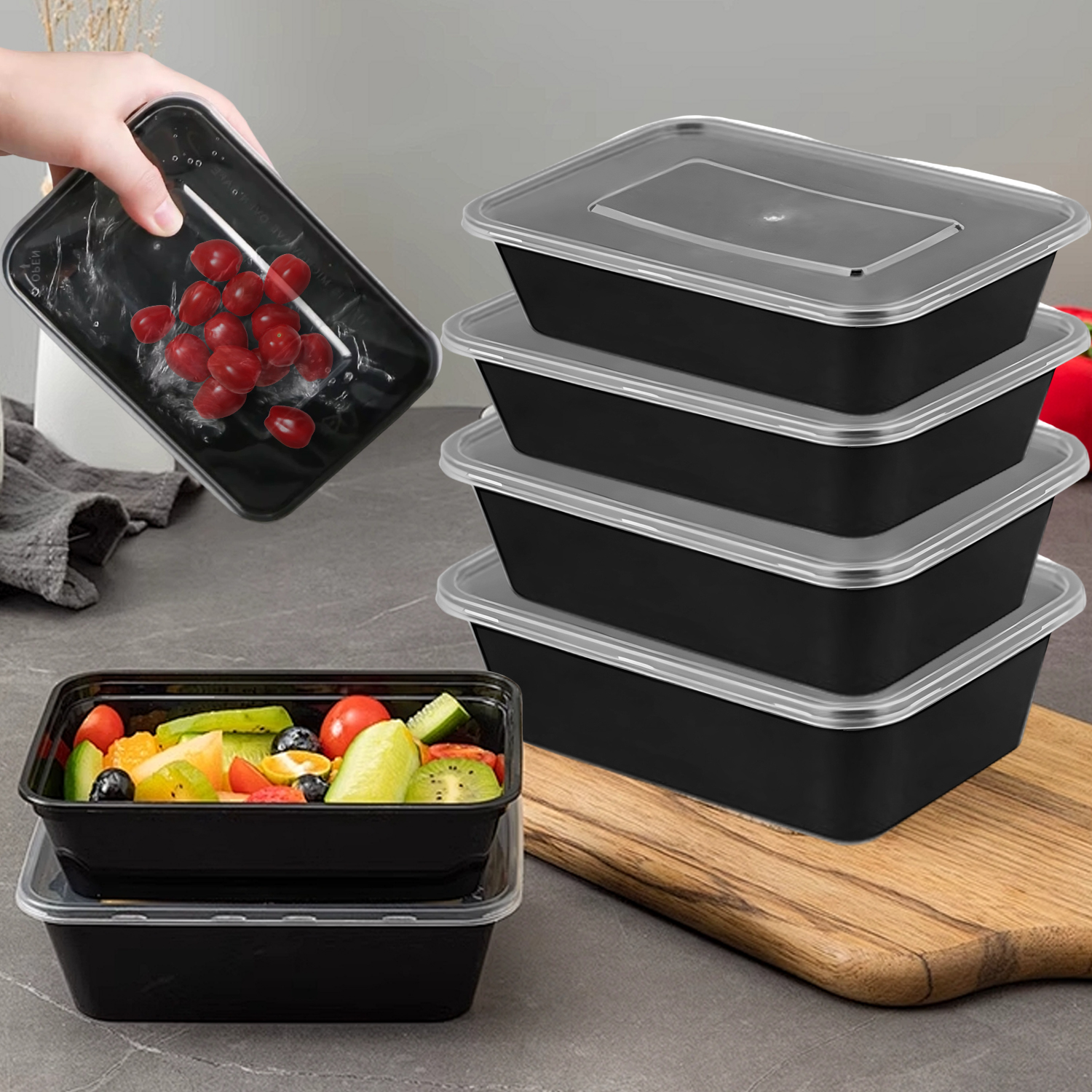 480/650/870ML Disposable Food  - Food Storage Made Easy reseña y precio