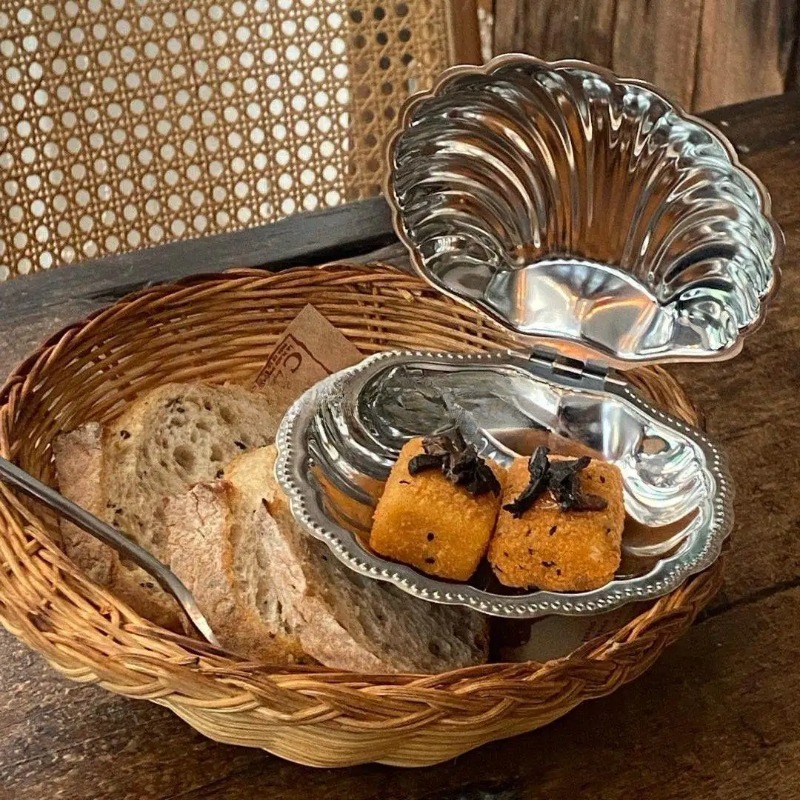 French retro stainless steel s - Food Storage Medieval reseña y precio