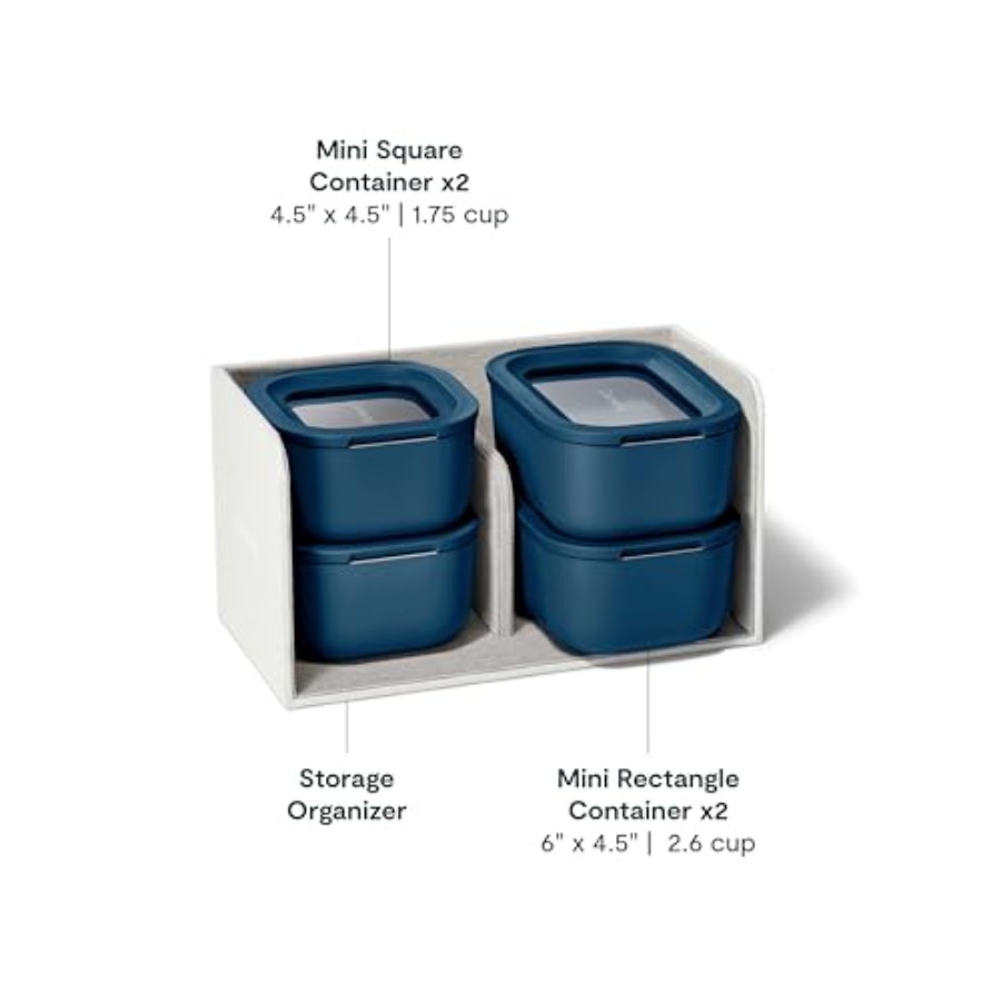 Mini Food Storage 9pc Set for  - Food Storage Non Toxic reseña y precio