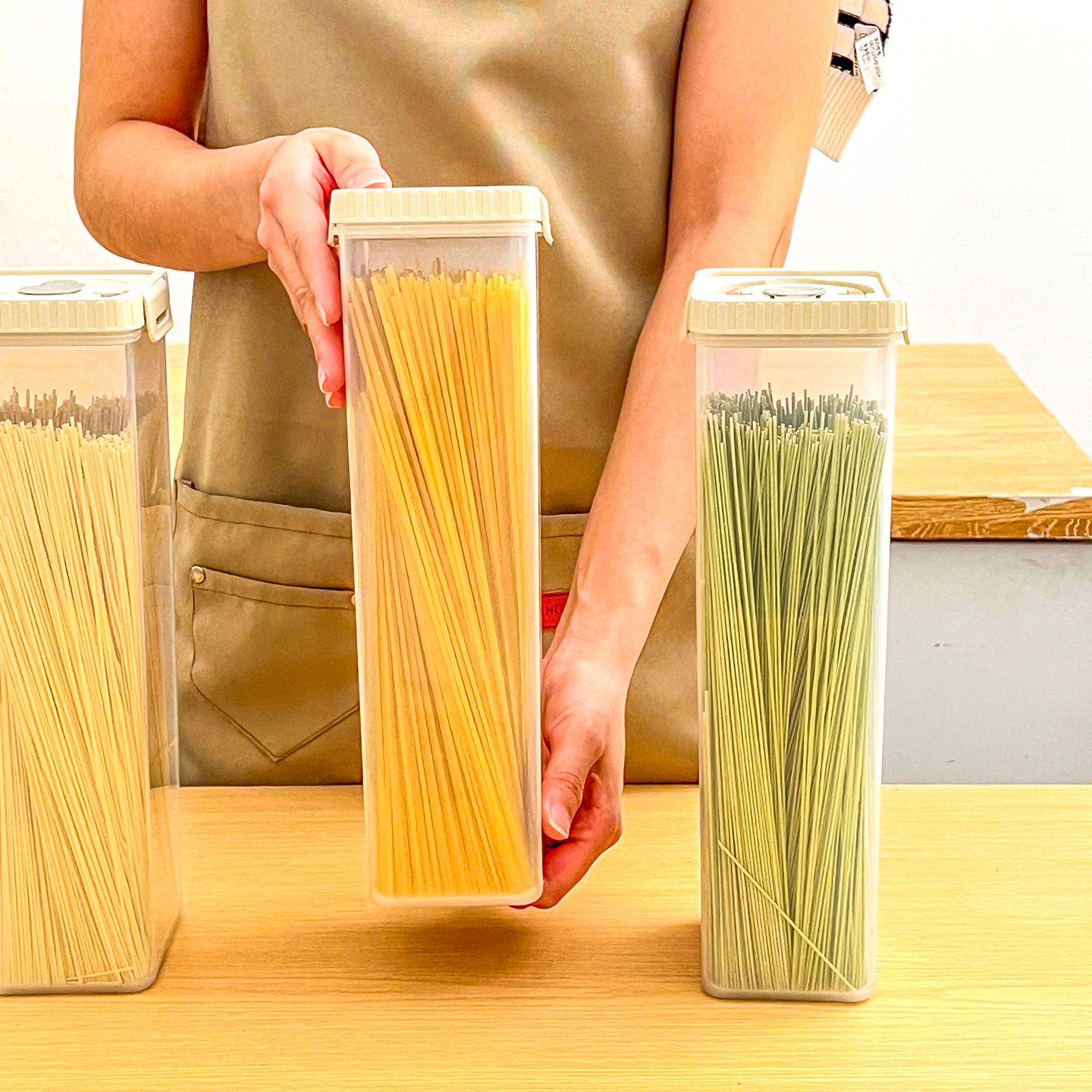 Noodles Sealed Storage Box Wit - Food Storage Drawer Organizer reseña y precio