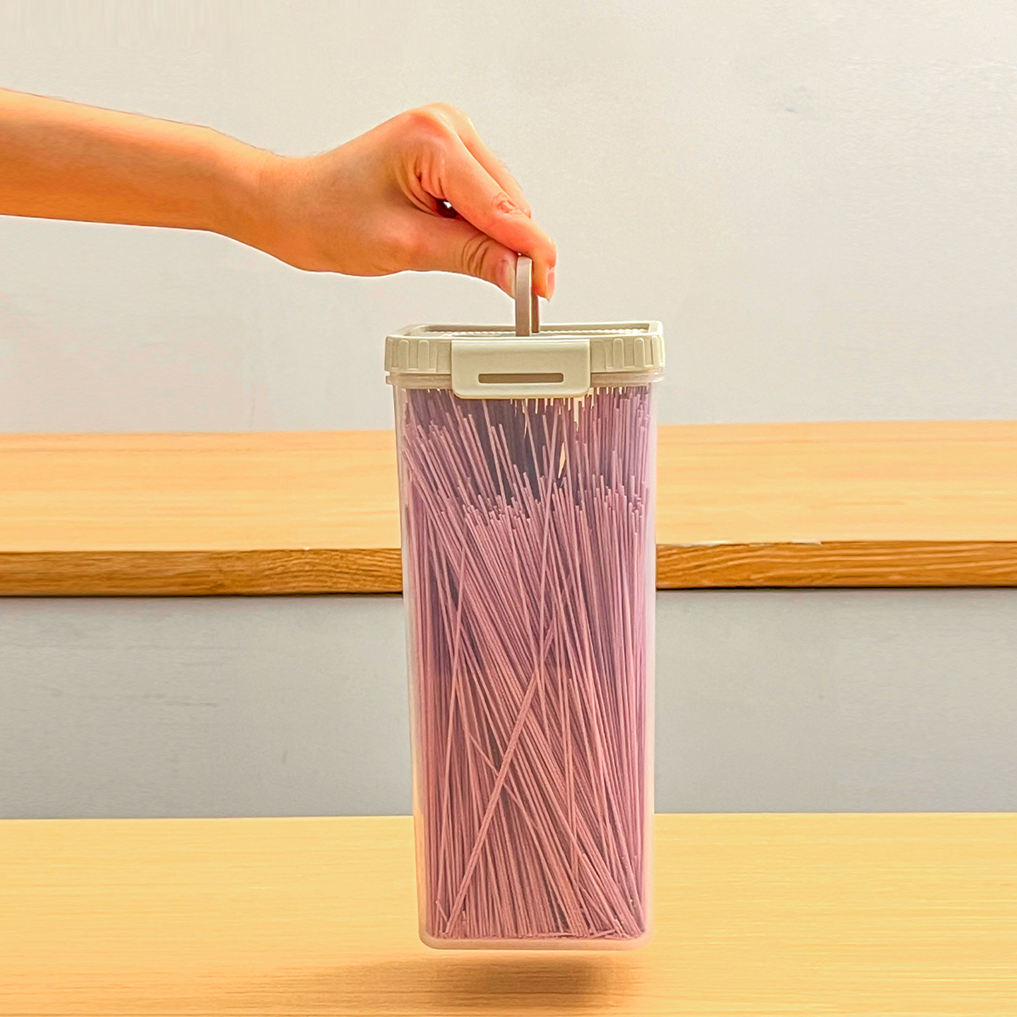 Noodles Sealed Storage Box Wit - Food Storage Drawer Organizer reseña y precio
