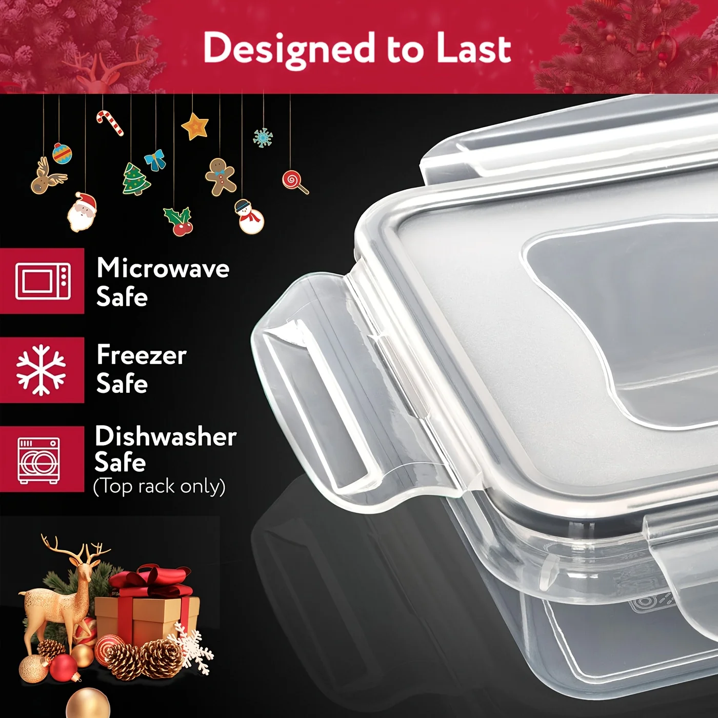DDHOME 50pcs Food Storage Cont - Food Storage Without Pantry reseña y precio