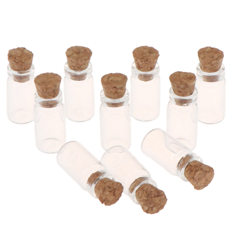 10Pcs 1:12 Dollhouse Miniature - Food Storage Jar Glass reseña y precio