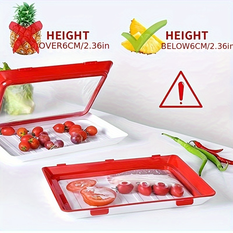 Food Preservation Tray Reusabl - Food Storage Food Safety reseña y precio