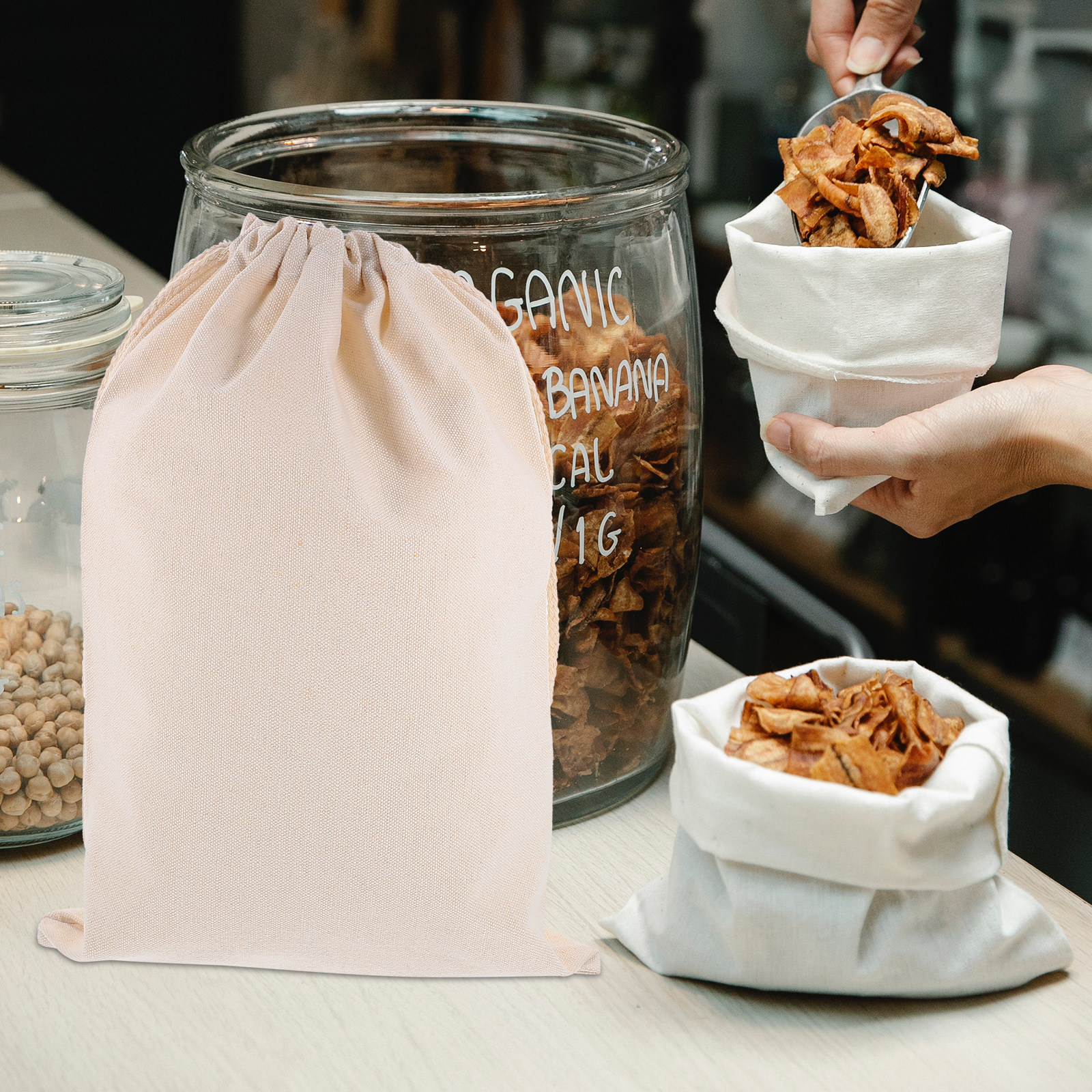 2Pcs Large Capacity Reusable V - Food Storage In Roots reseña y precio