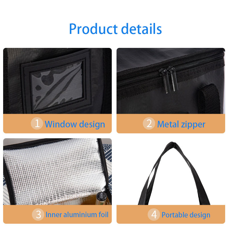 Insulated Thermal Cooler Bag T - Food Storage Hiking reseña y precio