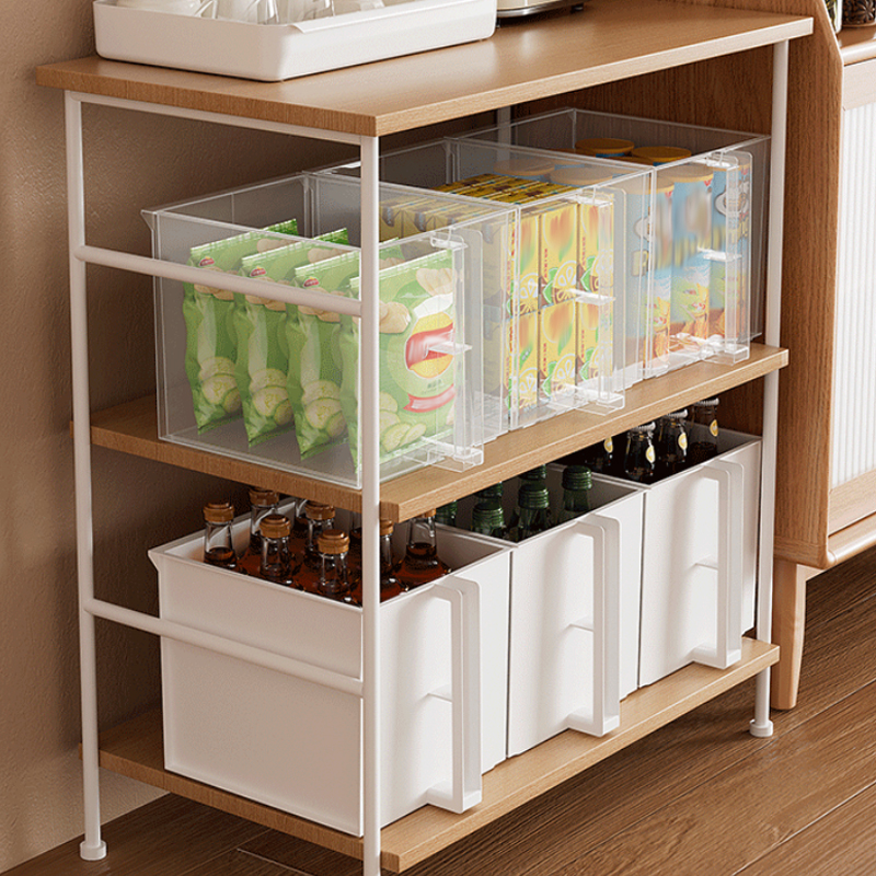 Pull-out Cabinet Organizer wit - Food Storage Without Pantry reseña y precio