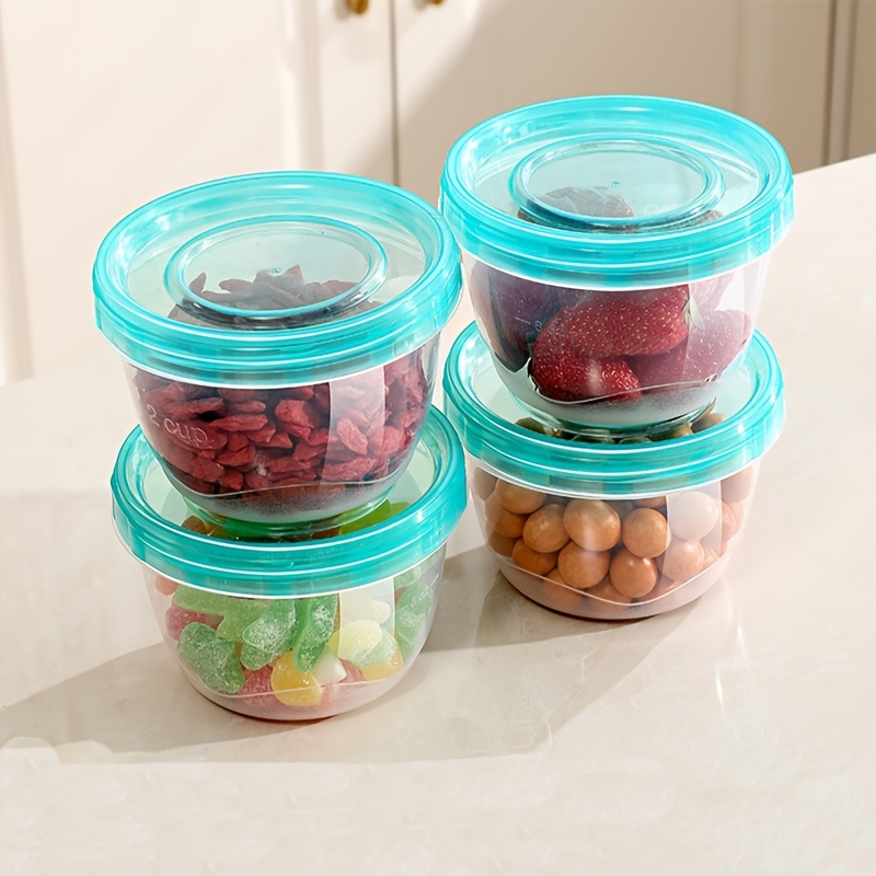2 Transparent Sealed Food Stor - Food Storage Drawer Organizer reseña y precio