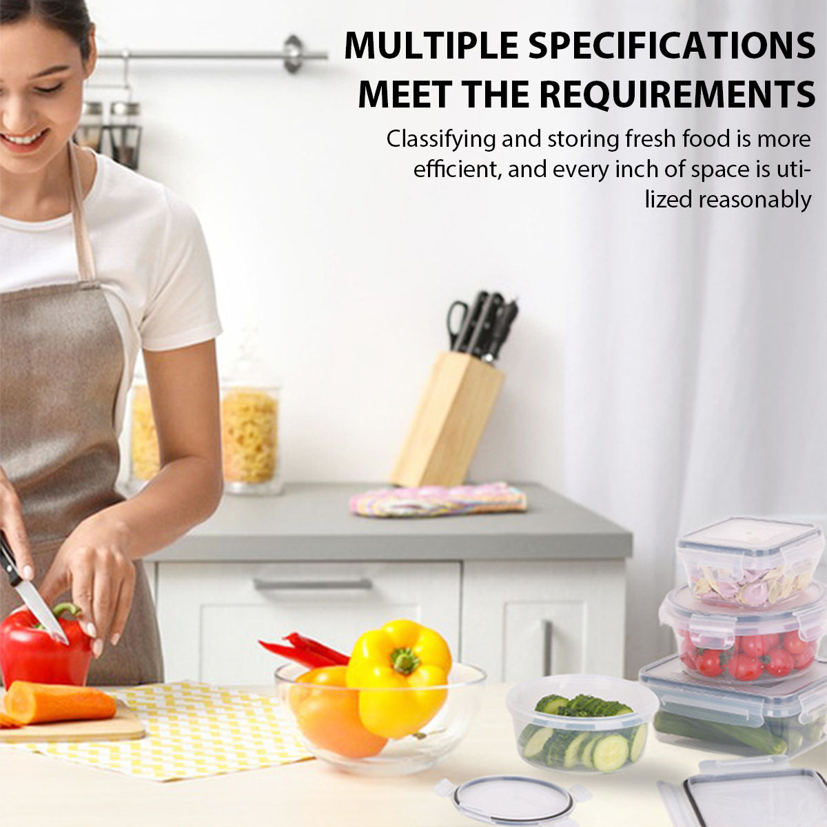 24Pcs/set Food Storage Box Set - Food Storage Drawer Organizer reseña y precio