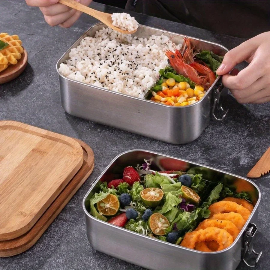 New 304 stainless steel bamboo - Food Storage And Organizer reseña y precio