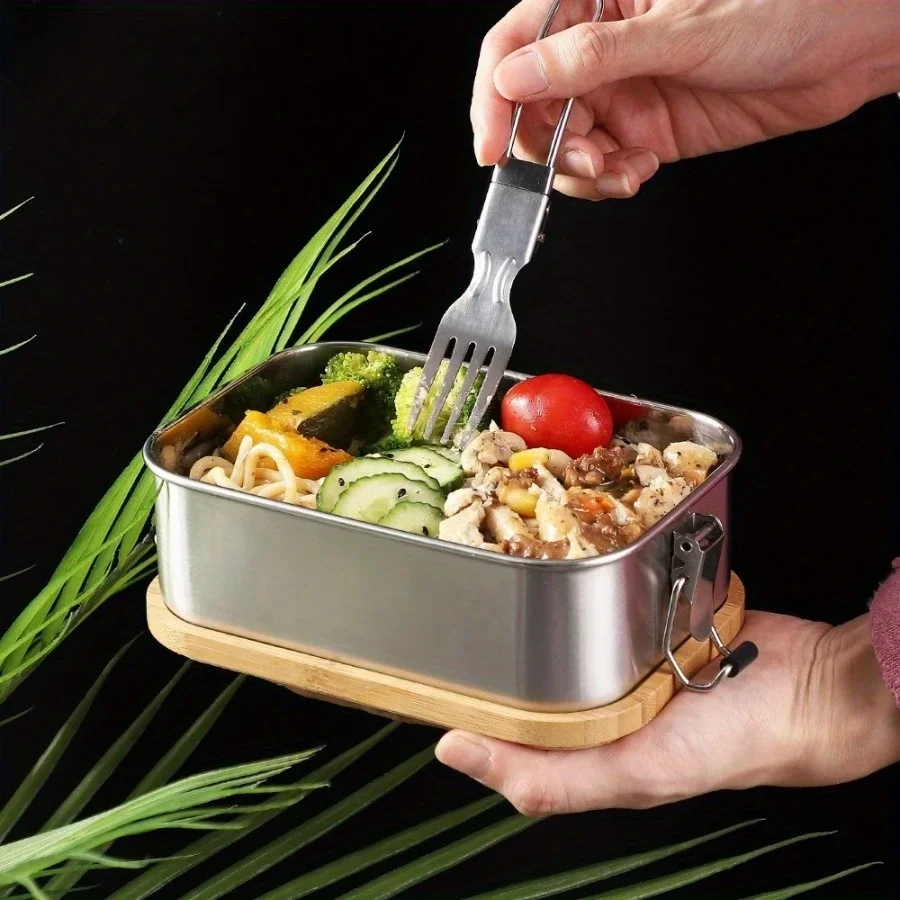 New 304 stainless steel bamboo - Food Storage And Organizer reseña y precio
