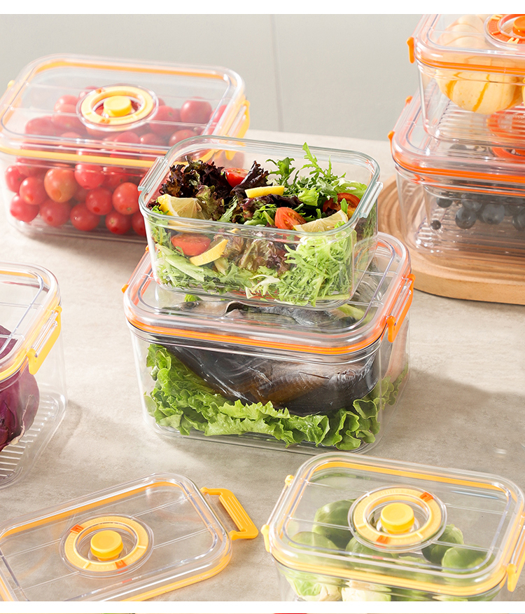 Vacuum Fresh-keeping Box Refri - Food Storage And Organizer reseña y precio