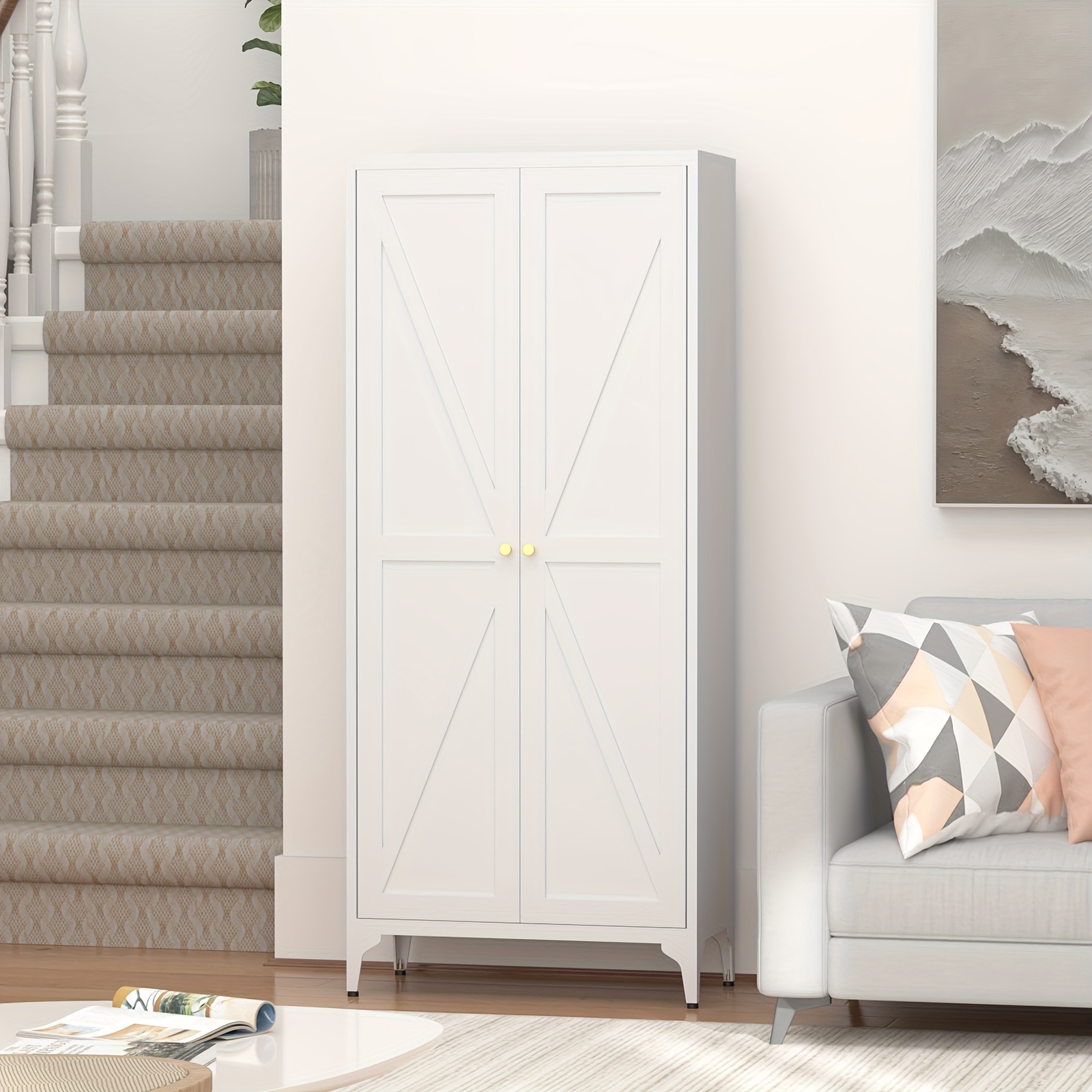 Metal Storage Cabinet, Metal K - Food Storage Without Pantry reseña y precio