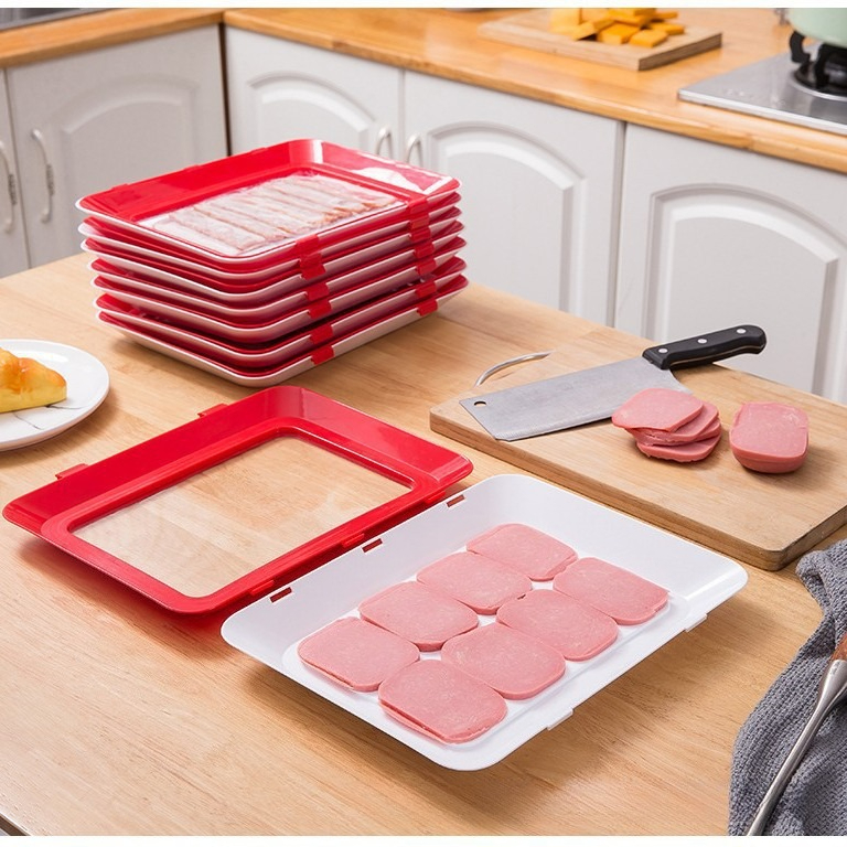 1PC Food Preservation Tray Reu - Food Storage Food Safety reseña y precio