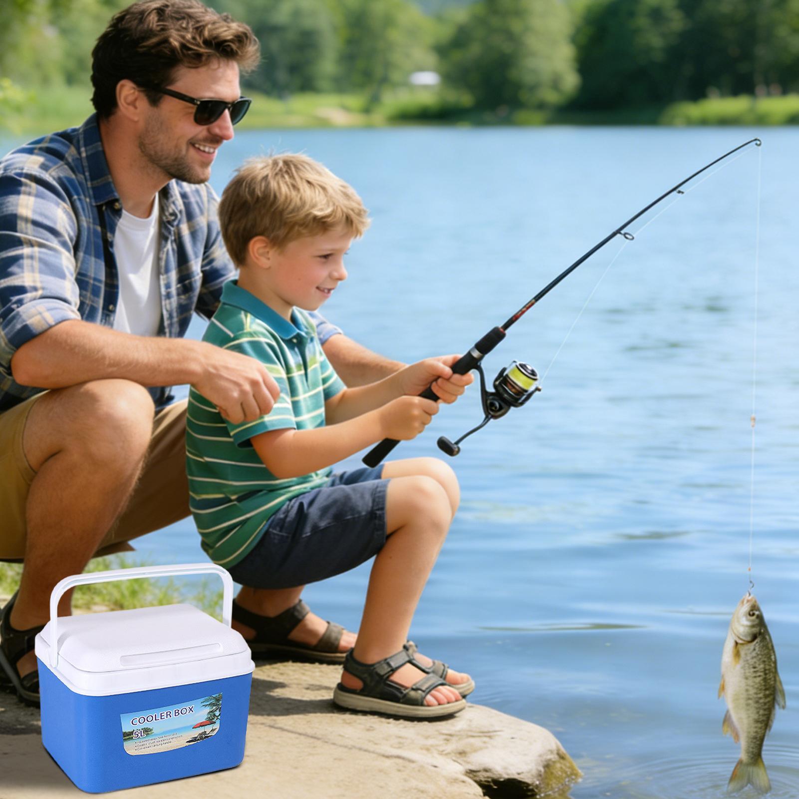 5L/8L Insulated Cooler Box Por - Food Storage Hiking reseña y precio