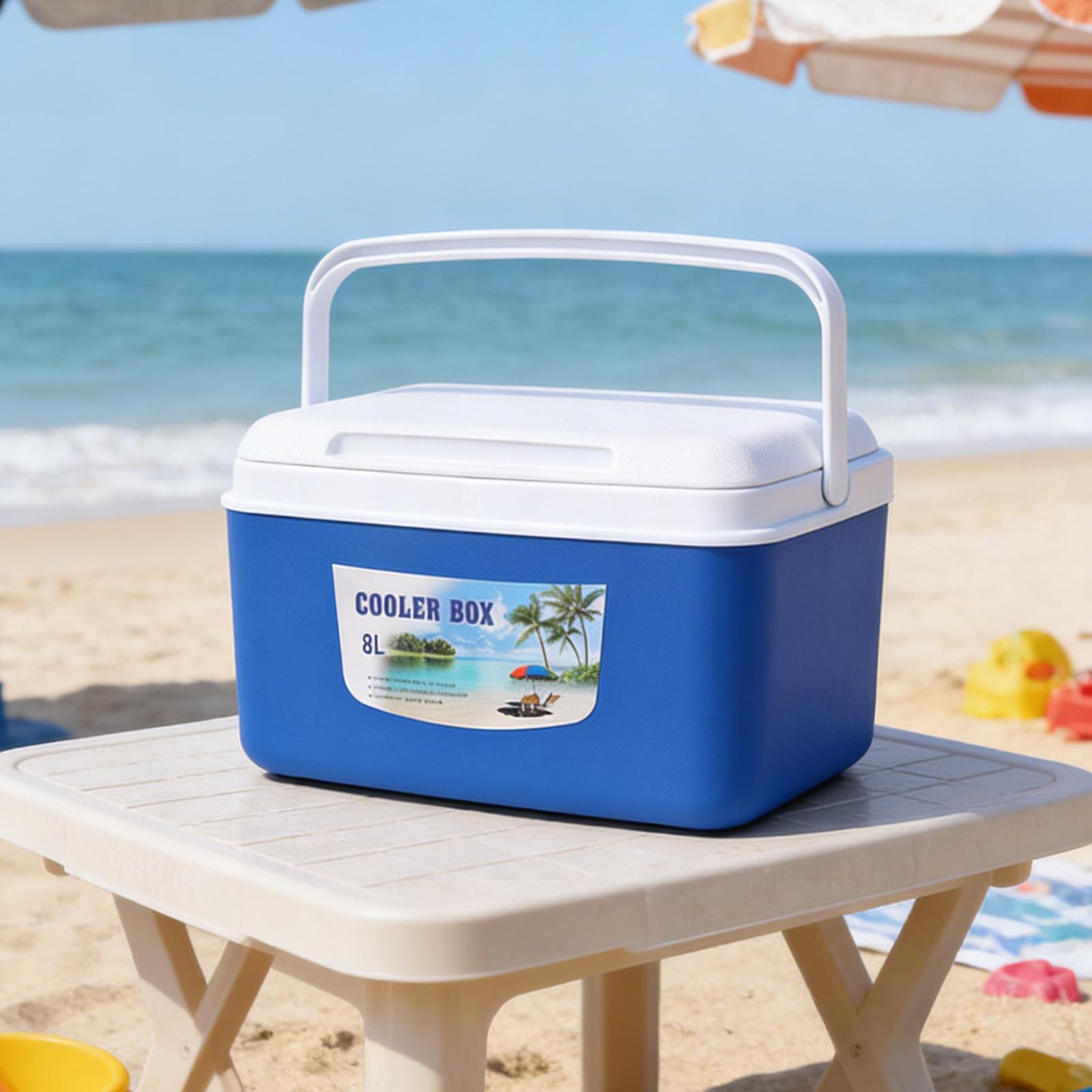 5L/8L Insulated Cooler Box Por - Food Storage Hiking reseña y precio