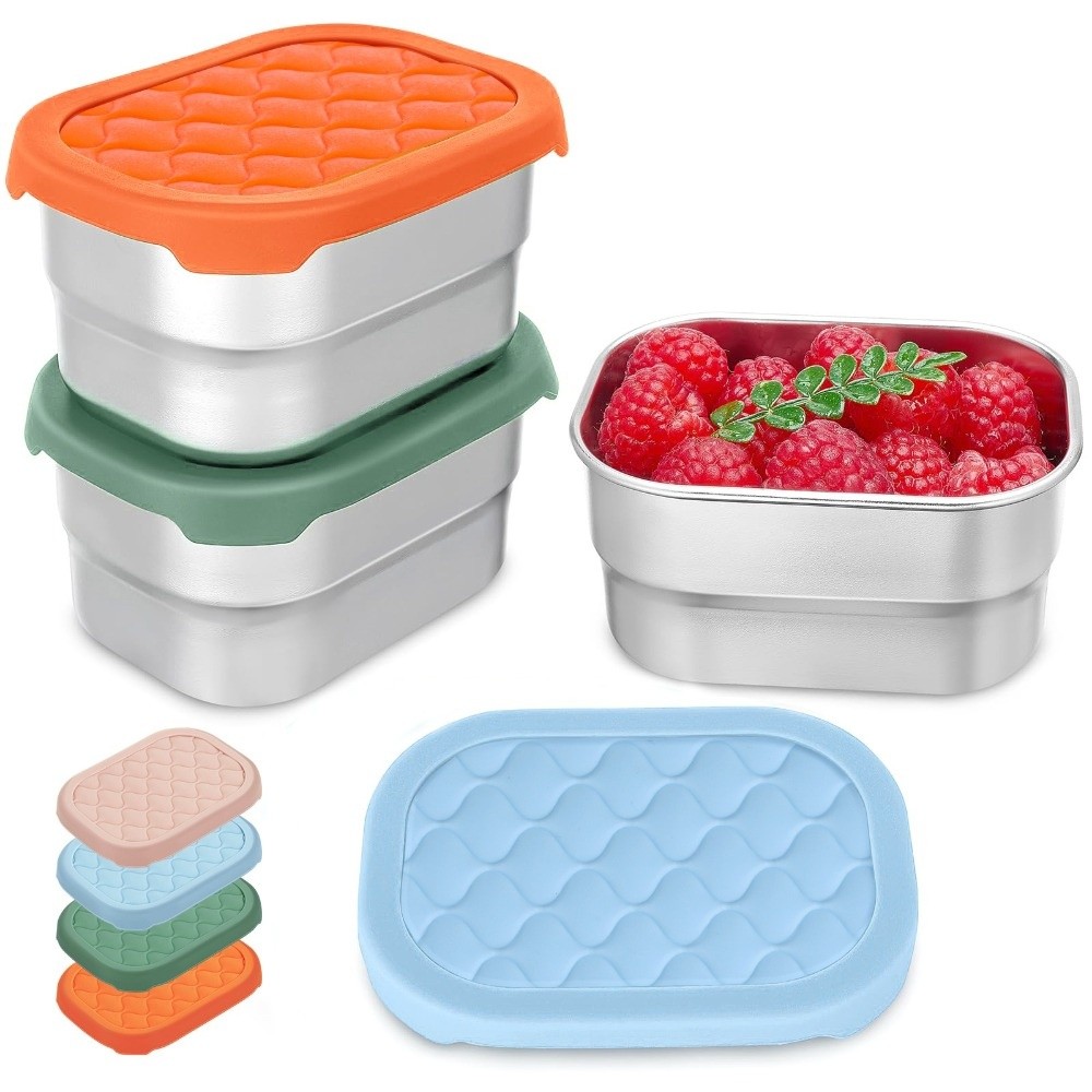 New Stainless Steel Food Conta - Food Storage Made Easy reseña y precio