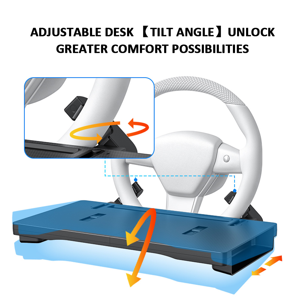 2-in-1 Foldable Car Steering W - Food Storage Time reseña y precio