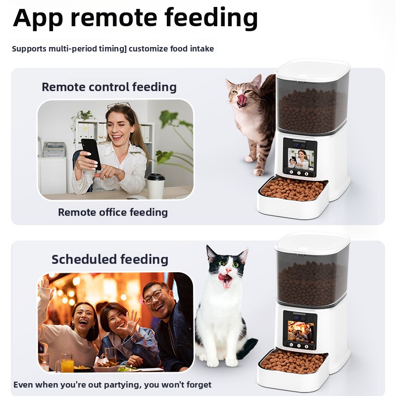Pet automatic feeder 5L cat an - Food Storage Definition reseña y precio