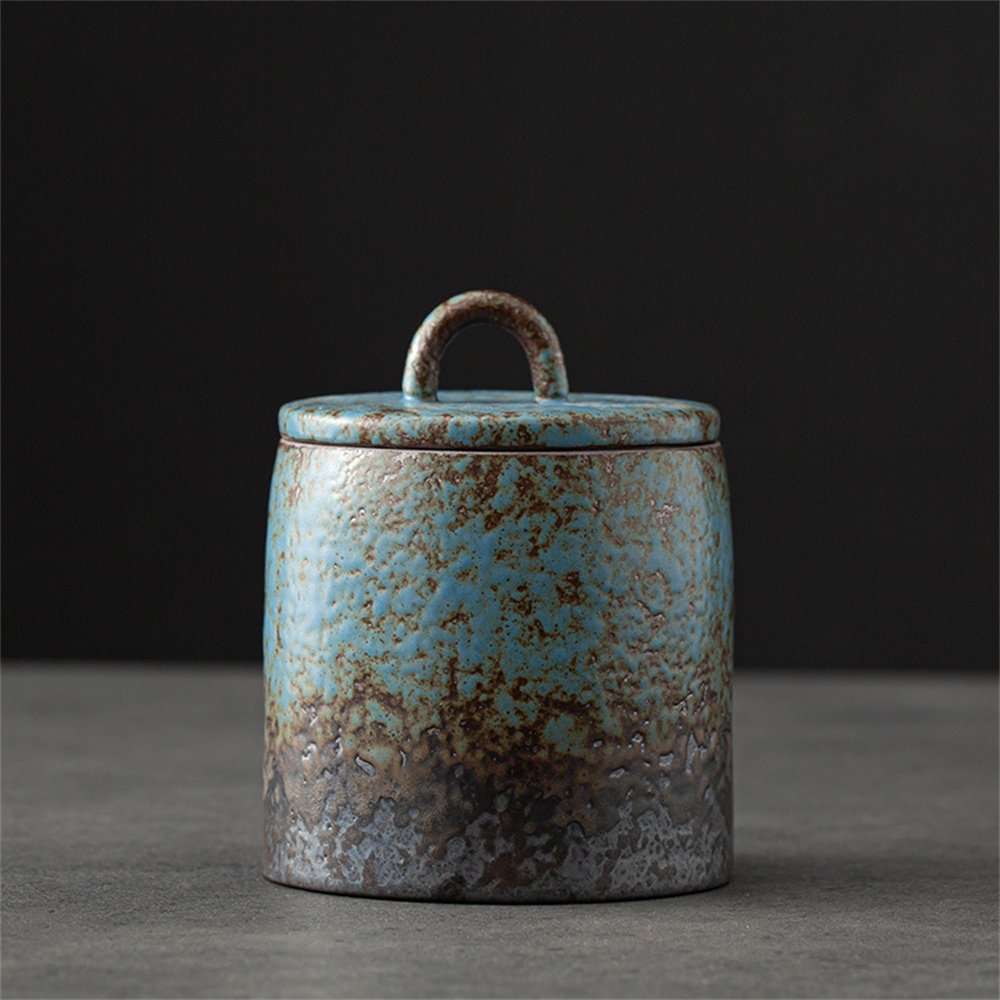 Ceramic Tea Caddy Sealed Jar S - Food Storage Drawer Organizer reseña y precio