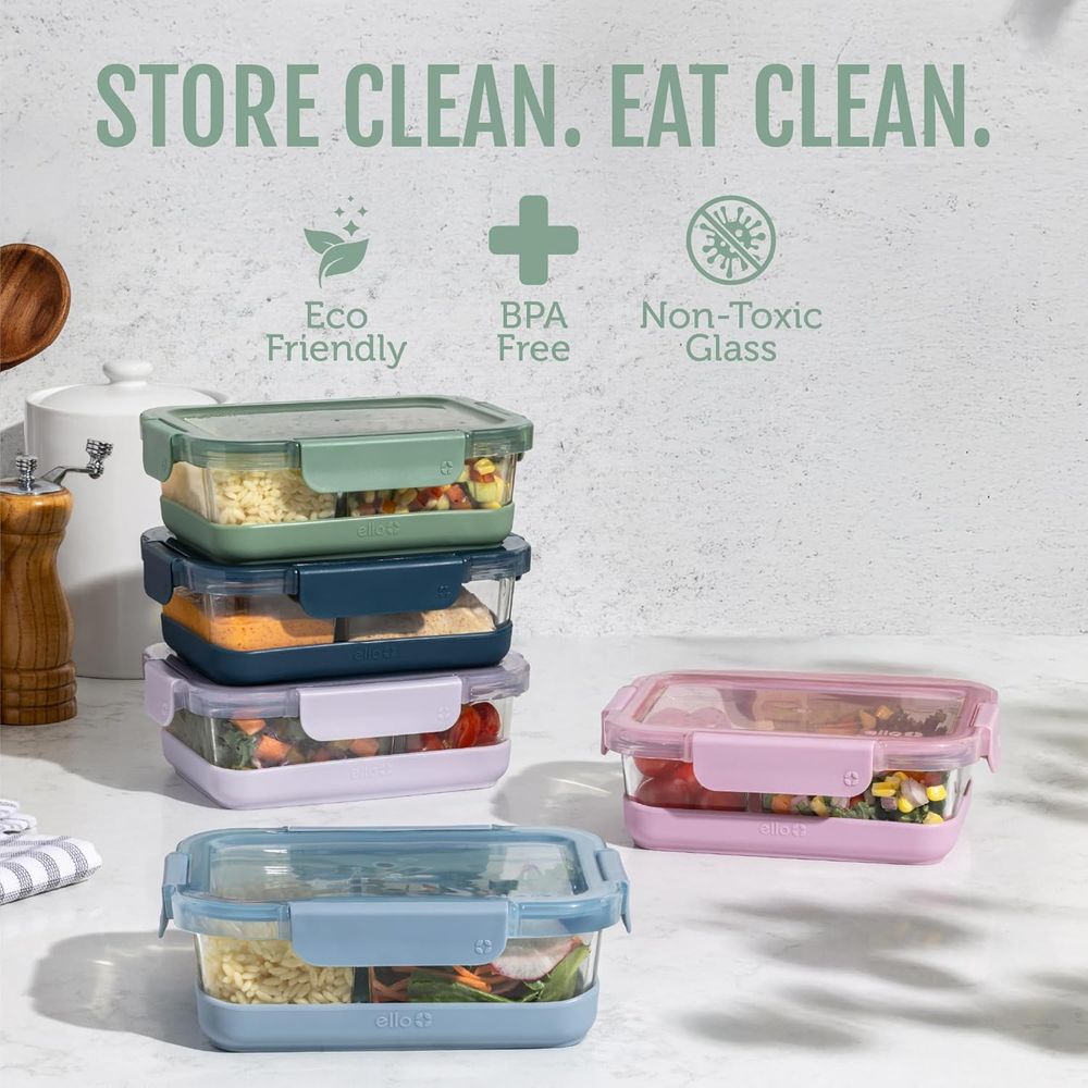 Refresh 3.4 Cup Divided Meal P - Food Storage With Dividers reseña y precio