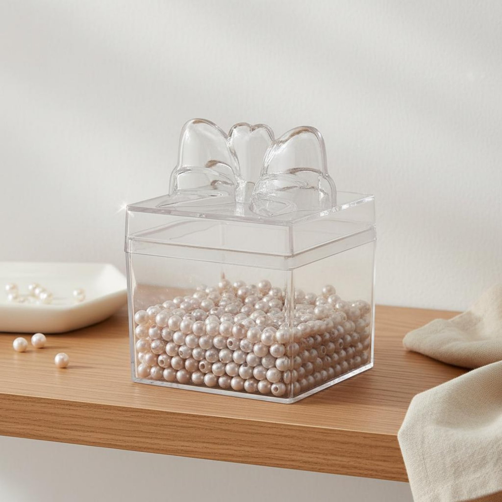 Clear Plastic Candy Box with R - Food Storage Containers reseña y precio