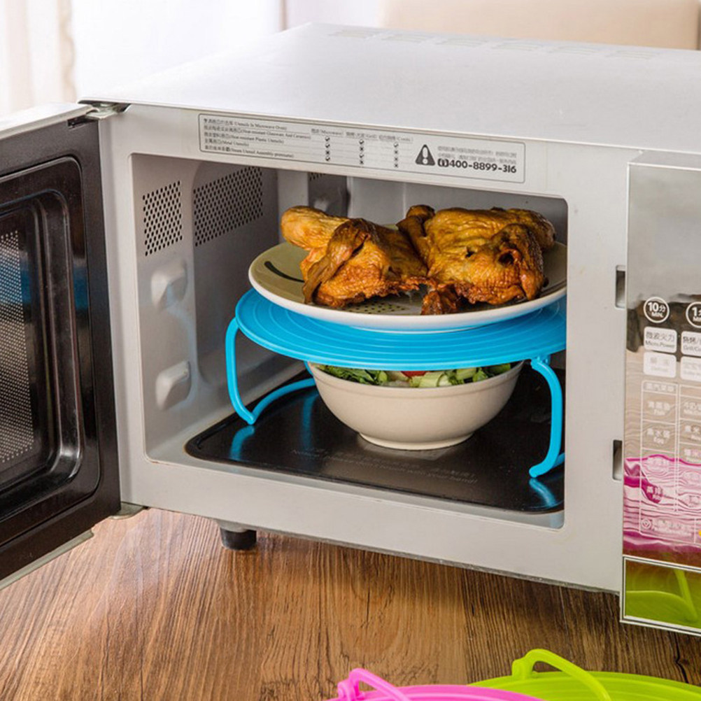 Dish Storage Rack Kitchen Stea - Food Storage Microwave Safe reseña y precio