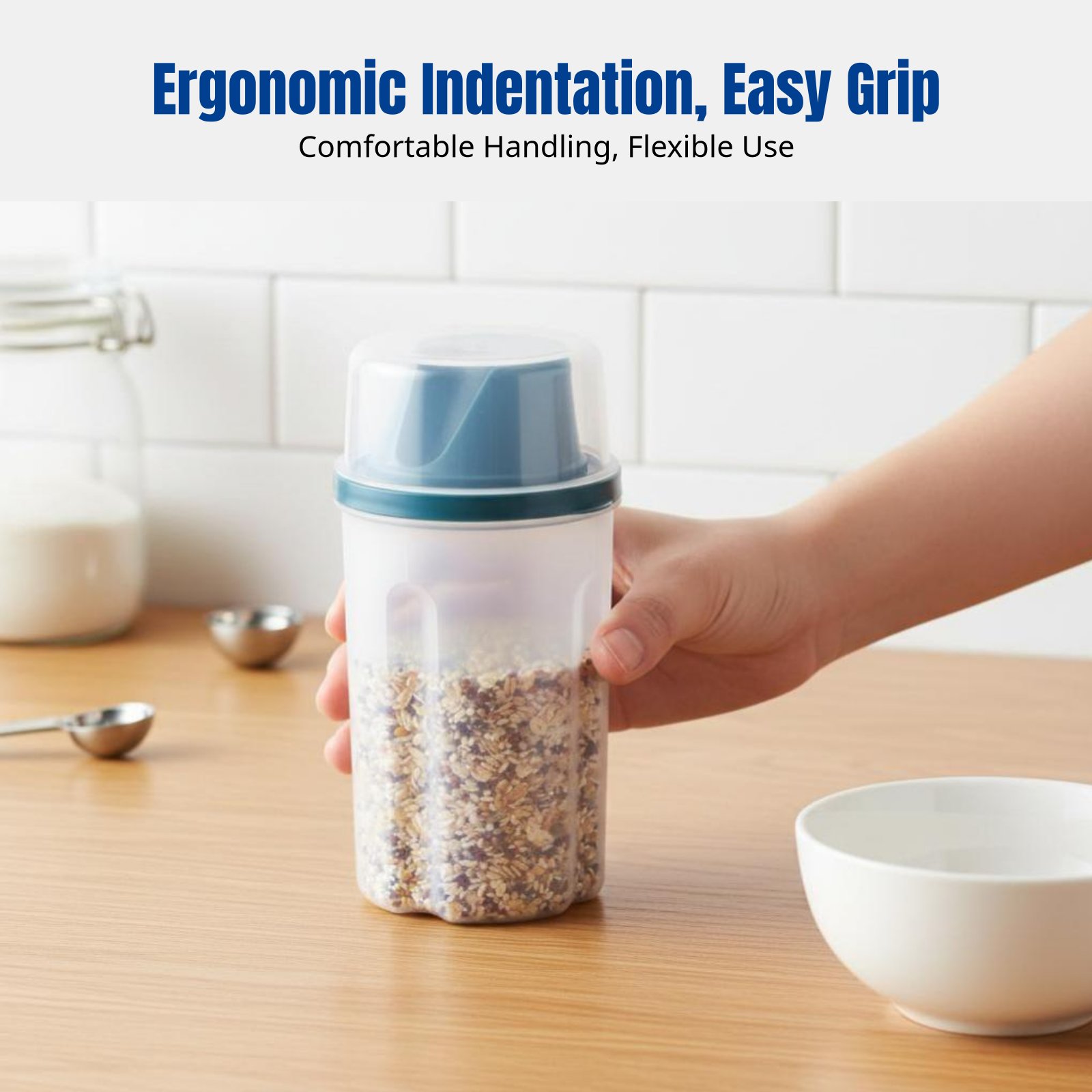 Food Grade Airtight Storage Ja - Food Storage And Organizer reseña y precio