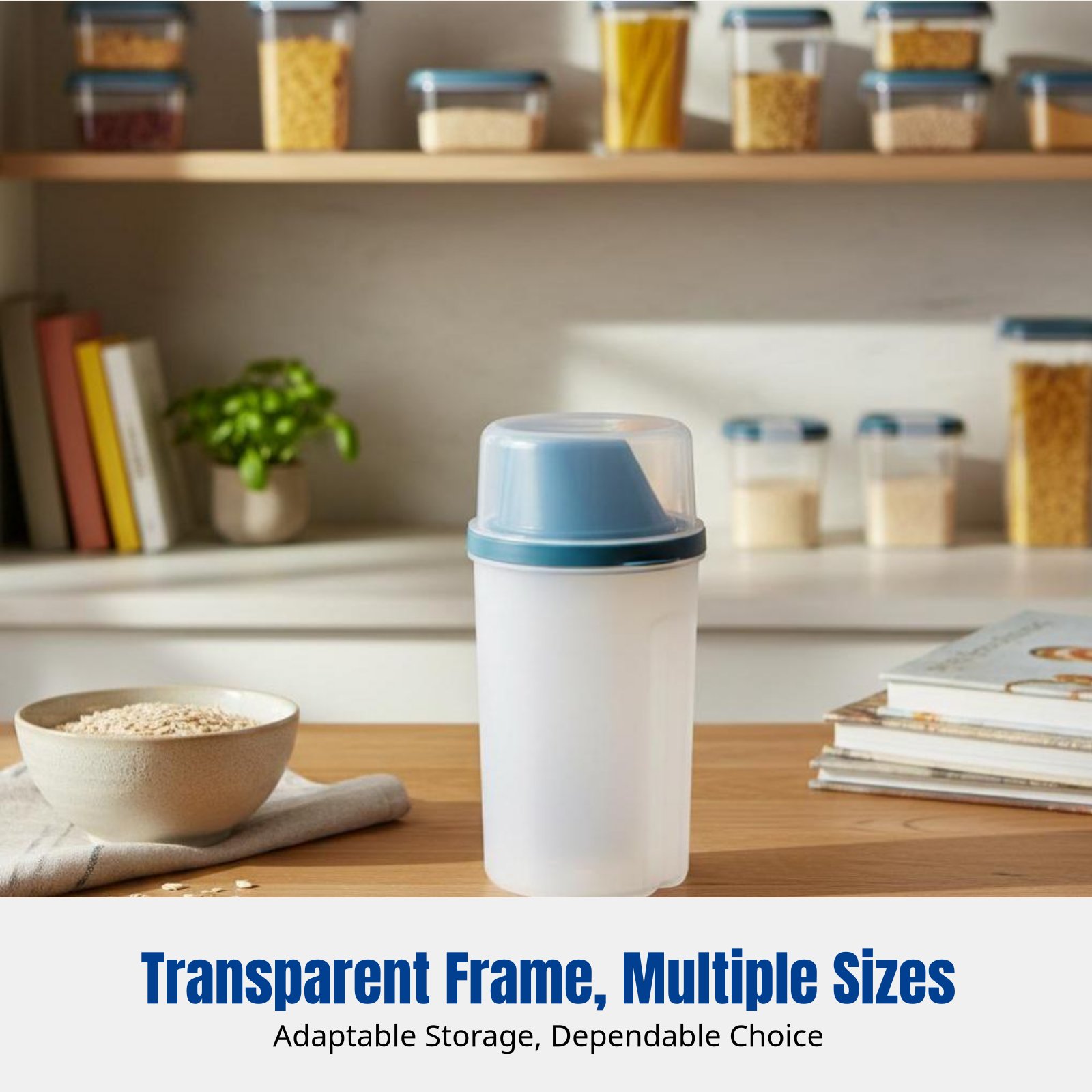 Food Grade Airtight Storage Ja - Food Storage And Organizer reseña y precio