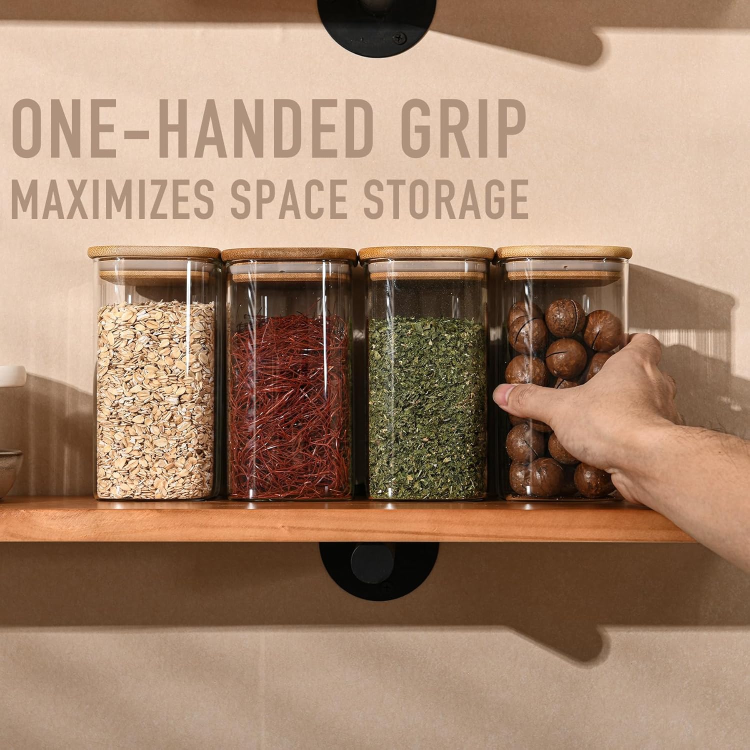 37oz Rectangle Airtight Glass  - Food Storage Jar Glass reseña y precio