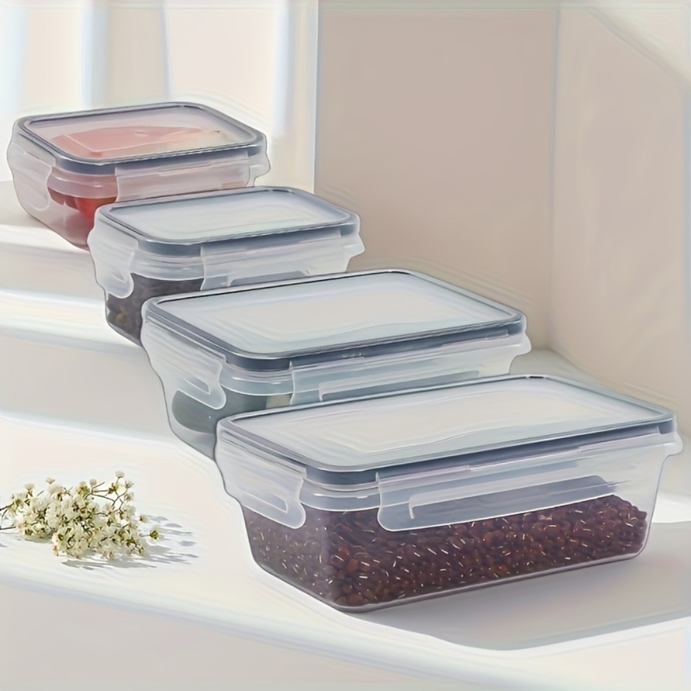 8-PC BPA-Free Airtight Food Co - Food Storage Microwave Safe reseña y precio