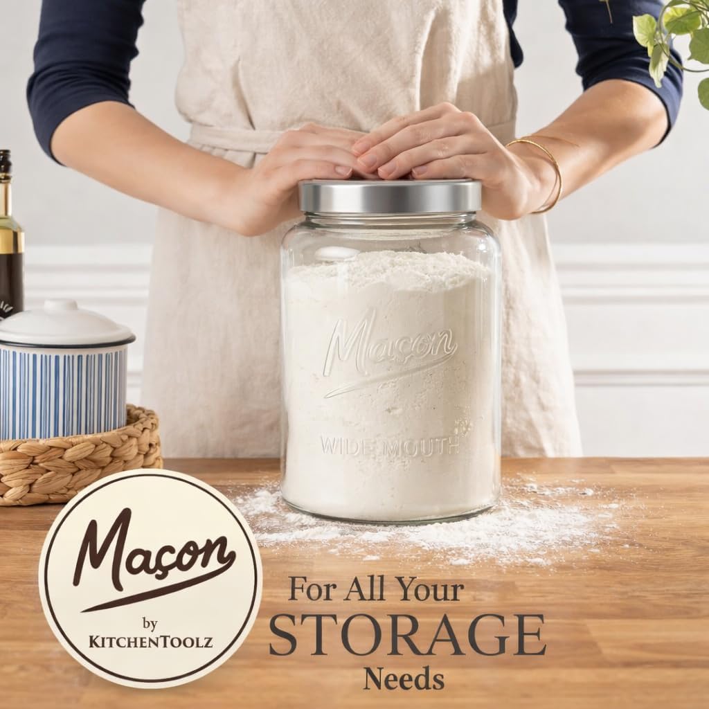 Extra Large    Jar - 1 Gallon  - Food Storage Jar Glass reseña y precio