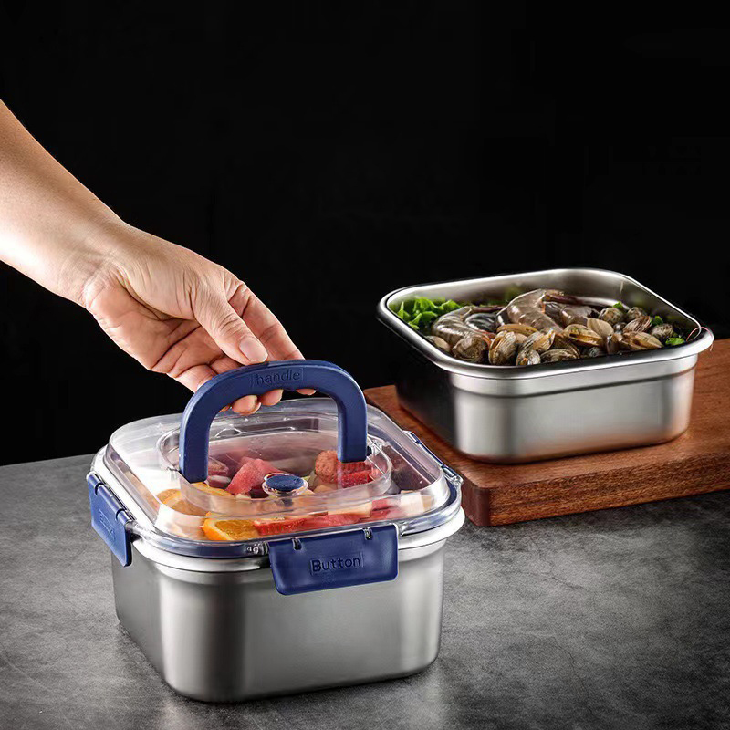 316Stainless Steel Salad Fruit - Food Storage Microwave Safe reseña y precio