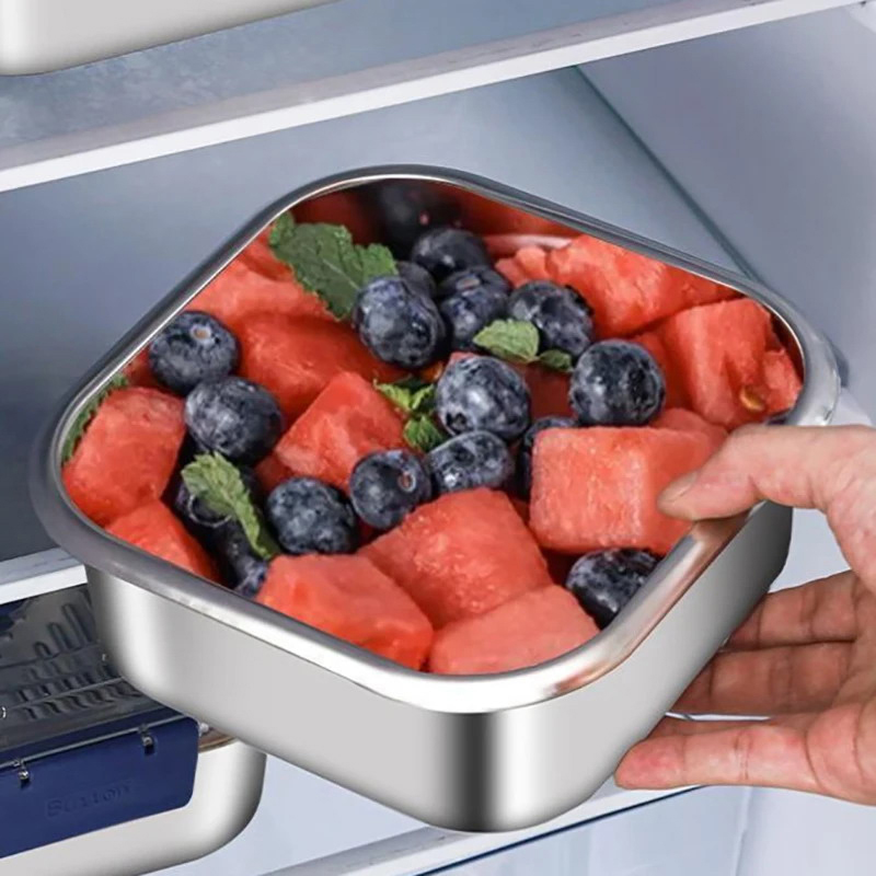 316Stainless Steel Salad Fruit - Food Storage Microwave Safe reseña y precio
