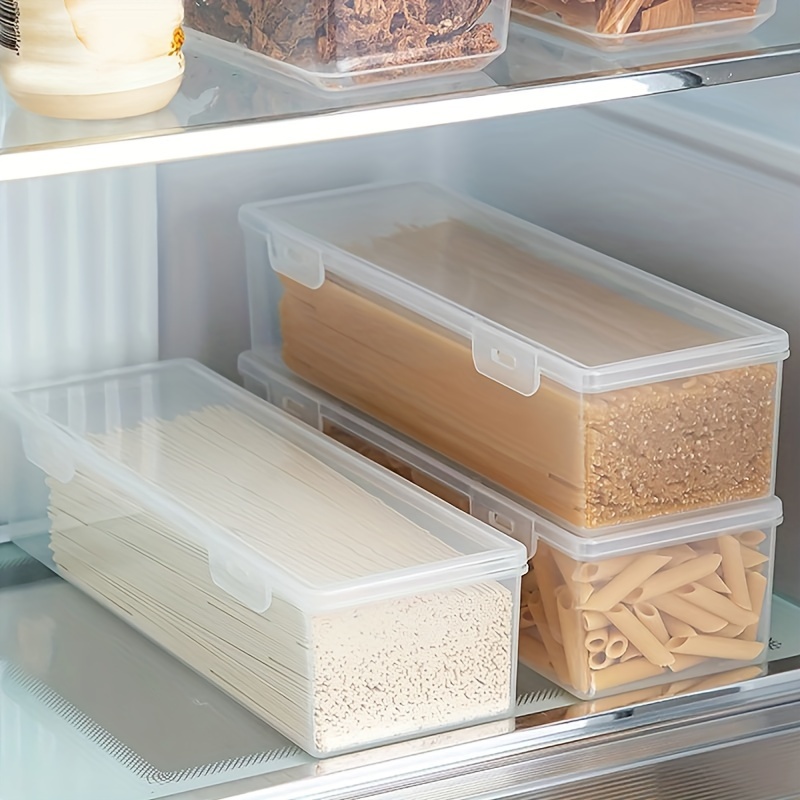 Large Capacity Transparent Pla - Food Storage Food Safety reseña y precio