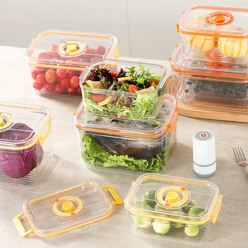 Vacuum Fresh-keeping Box Refri - Food Storage With Dividers reseña y precio